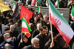 تشییع پیکرهای مطهر فرماندهان عالی‌رتبه نیروهای مسلح و جمعی از شهدای مردمی-2