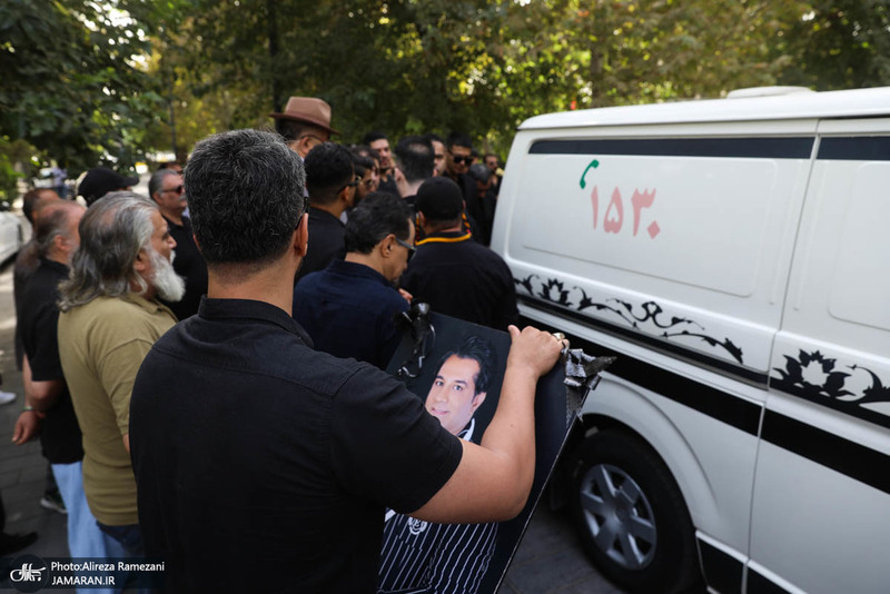 مراسم تشییع امید جهان