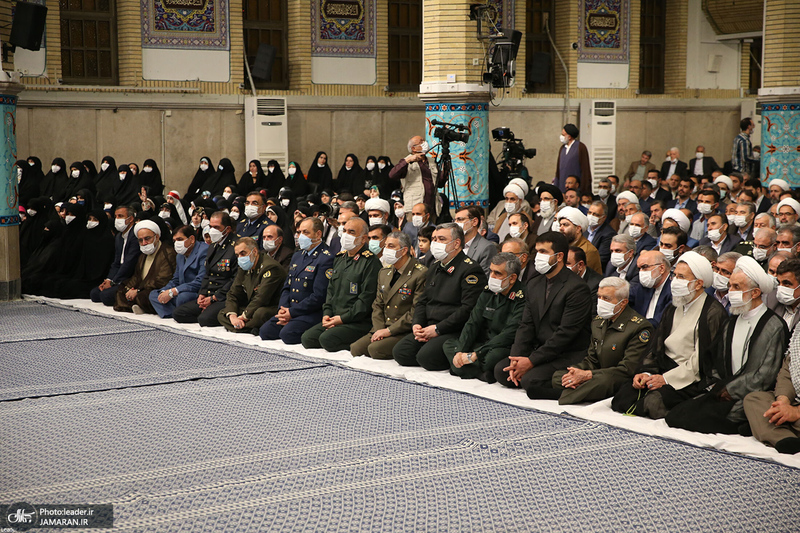 دیدار مسئولان نظام و سفرای کشورهای اسلامی با رهبر معظم انقلاب