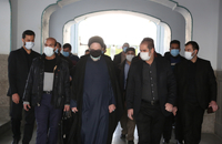 سید محمد خاتمی بر پیکر خواهر امام موسی صدر نماز خواند (18)