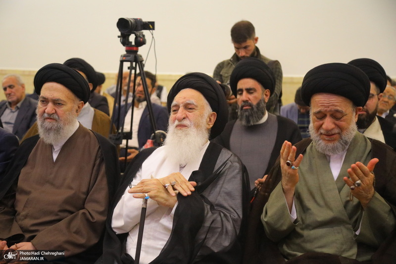 مراسم افتتاح حسینیه آیت الله العظمی بروجردی (ره) در شهر سامرا