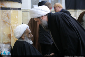 مراسم چهلمین روز درگذشت آیت الله حائری شیرازی