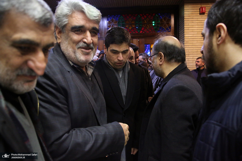 مراسم ترحیم مادر محمد شریعتمداری