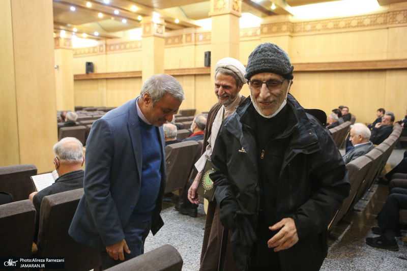 مراسم ختم مادر همسر بهزاد نبوی