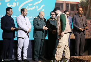 مراسم تجلیل از ورزشکارانشهرستان خمین