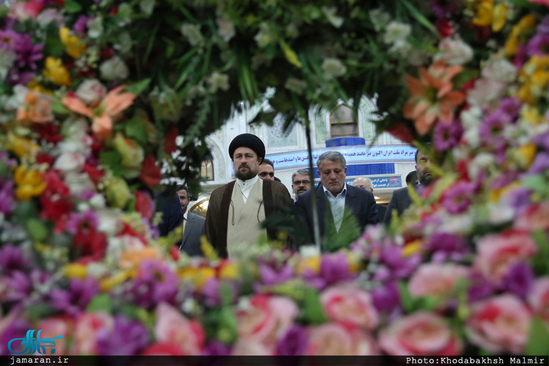 تجدید میثاق اعضای شورای شهر اسلامی شهر تهران با آرمان های امام راحل