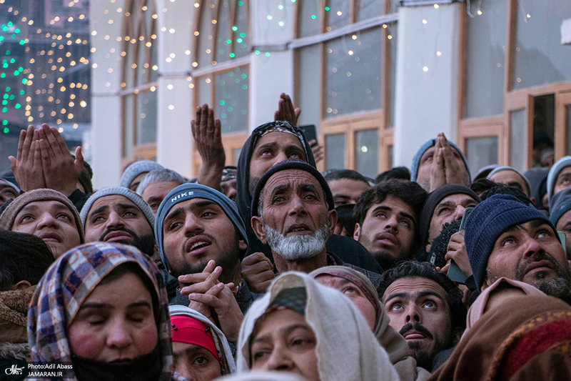 جشن عید مبعث در درگاه حضرت‌بال کشمیر هند