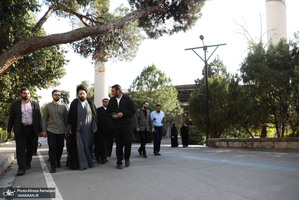 سخنرانی سید علی خمینی در دانشگاه تهران