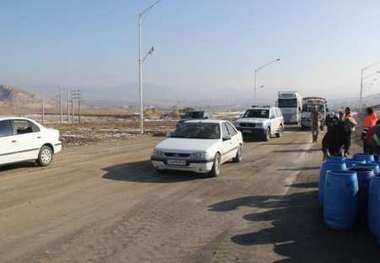 ترافیک در محور بجنورد -جنگل گلستان نیمه سنگین است