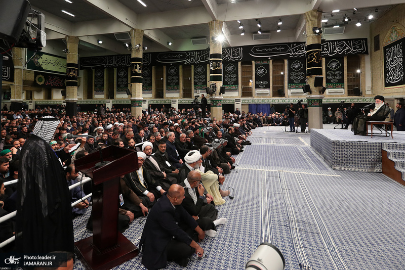 دیدار جمعی از موکب‌داران عراقی با رهبر معظم انقلاب