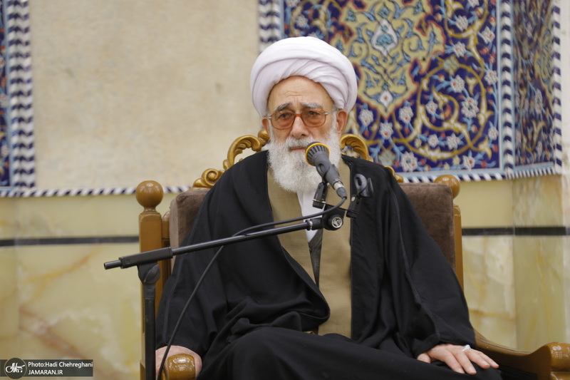 مراسم بزرگداشت آیت الله امامی کاشانی (ره) در مسجد اعظم قم