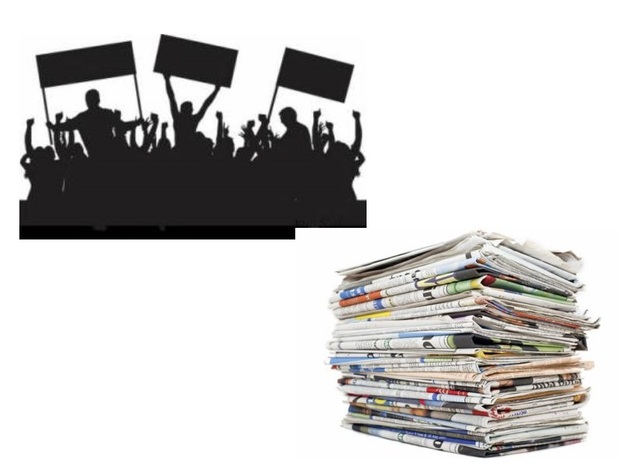بار سنگین احزاب بر دوش رسانه ها