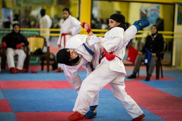 درخشش دختران قزوینی در رقابت‌های کاراته دانشجویان