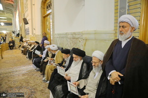 مراسم سالروز رحلت امام خمینی (س) از سوی مقام معظم رهبری در حرم حضرت معصومه(س)