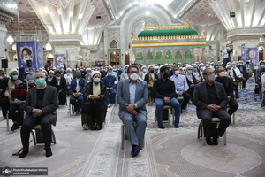 مراسم بزرگداشت حجت الاسلام و المسلمین محتشمی پور(ره) در حرم مطهر امام خمینی