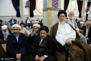 مراسم ختم همسر شهید آیت الله سید مصطفی خمینی (ره) -1