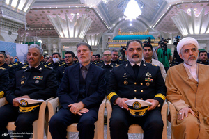 تجدید میثاق فرمانده و پرسنل نیروی دریایی ارتش جمهوری اسلامی ایران با آرمان‌های امام خمینی(س)