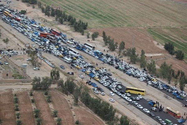 جانشین پلیس راهور ناجا: حجم تردد در مسیرهای منتهی به مهران سنگین است