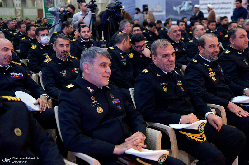 تجدید میثاق فرمانده و پرسنل نیروی دریایی ارتش جمهوری اسلامی ایران با آرمان‌های امام خمینی(س)