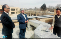 بازدید معاون اداری مالی موسسه تنظیم و نشر آثار امام خمینی(س) از بیت و زادگاه امام در خمین