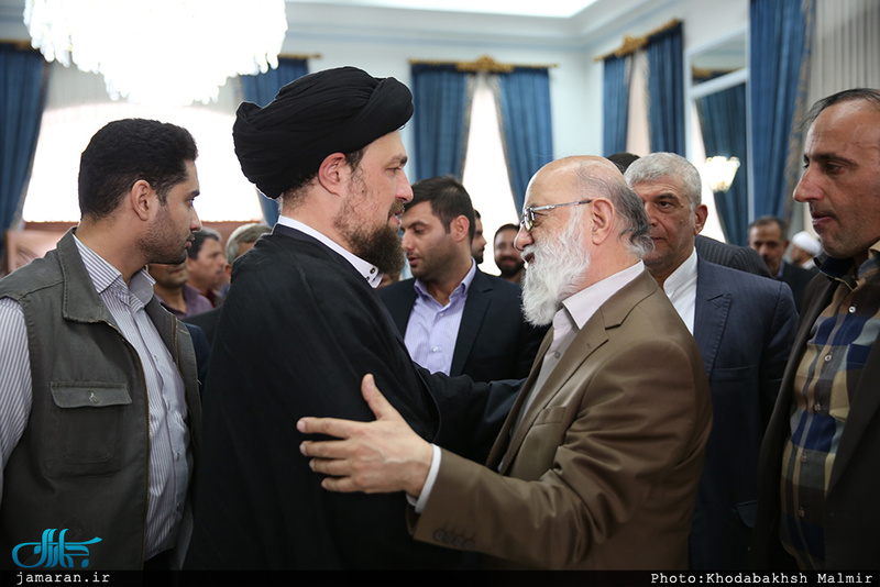 دیدار اعضای شورای اسلامی شهر تهران با سید حسن خمینی