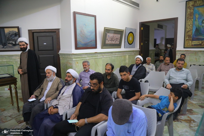 محفل ادبی با حضور استاد مجاهدی در مجتمع یادگار امام (س) قم