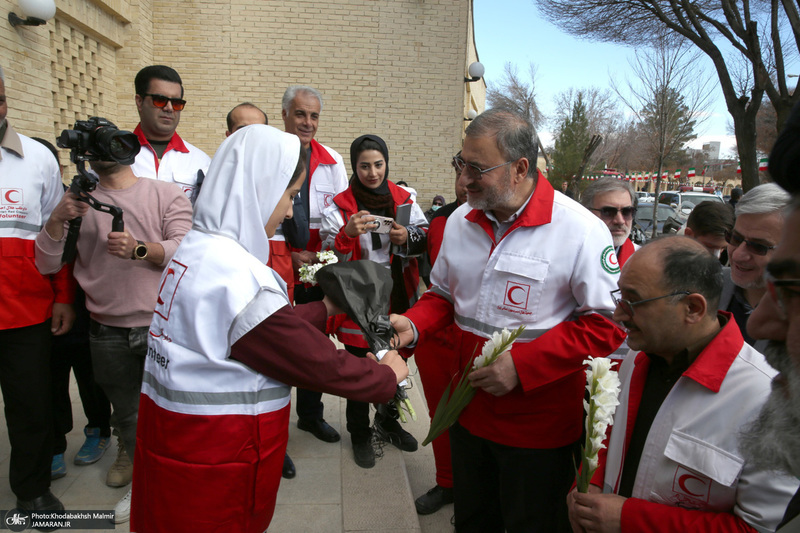 باردید دبیرکل جمعی هلال احمر از رویدادهای هفته فرهنگی بر آسان آفتاب