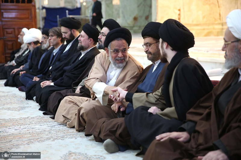 مراسم چهاردهمین سالگرد رحلت همسر امام خمینی و سی‌امین سالگرد ارتحال مرحوم حاج سیداحمد خمینی (ره)