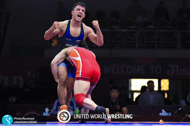کشتی آزاد قهرمانی آسیا| هت تریک طلایی ایران در 5 وزن دوم؛ پایان مسابقات با قهرمانی شاگردان درستکار