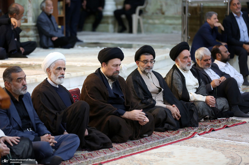 مراسم سوگواری رحلت حضرت رسول اکرم (ص)، شهادت امام حسن مجتبی (ع) و شهادت امام رضا (ع) در حرم مطهر امام خمینی (س)