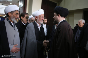 تجدید میثاق رئیس قوه قضاییه و جمعی از اعضای دستگاه قضا با آرمان های حضرت امام خمینی (س)-2