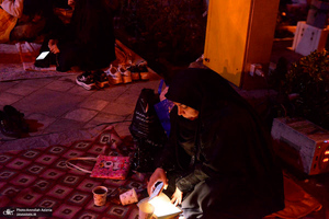 احیای شب بیست و یکم ماه مبارک رمضان در گلزار شهدای بهشت زهرا (س)