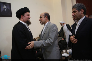 تجدید میثاق وزیر، معاونان، سفرا و روسای نمایندگی های جمهوری اسلامی ایران  در جهان با آرمان های امام خمینی (س) /