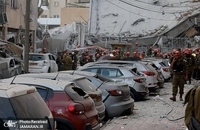 ویرانی گسترده پس از حمله موشکی ایران در سرزمین‌های اشغالی (2)