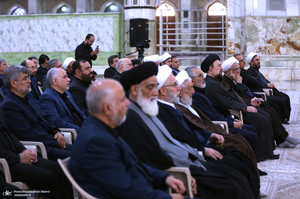 مراسم تجدید میثاق مسئولان عالی قضایی با آرمان های حضرت امام خمینی