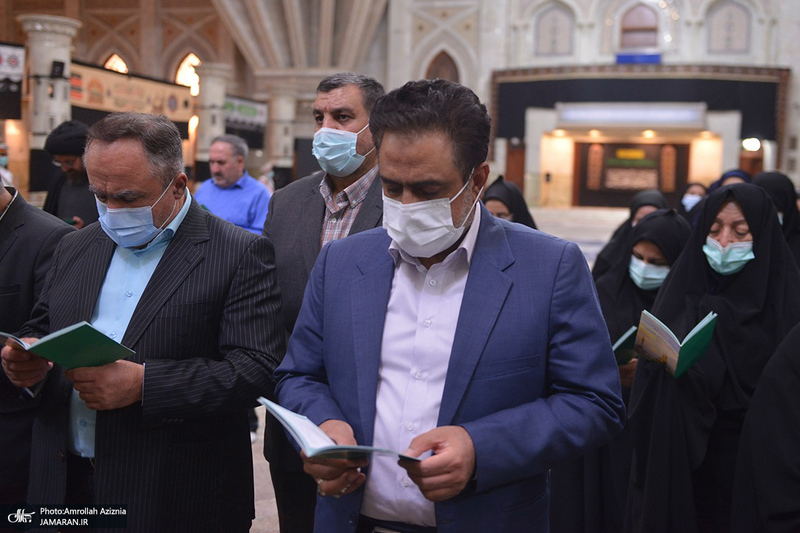 تجدید میثاق رئیس و کارکنان سازمان ثبت و احوال با آرمان های حضرت امام خمینی (س)