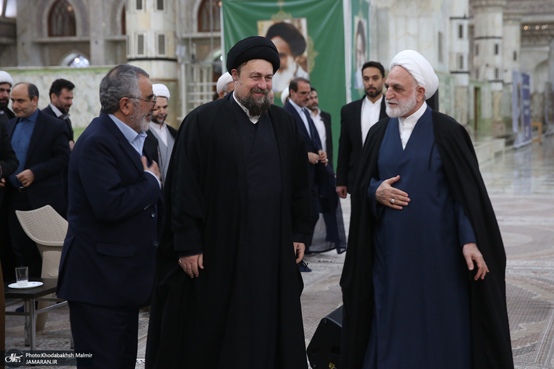 تجدید میثاق رئیس قوه قضاییه و مسئولان عالی قضایی با آرمان‌های حضرت امام (س)