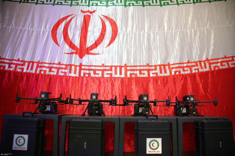 الحاق ناوگان پهپادی به جمعیت هلال‌احمر