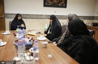 زهرا بهروزآذر معاون رئیس‌جمهور با دکتر فاطمه طباطبایی دیدار کرد (1)