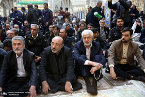 دیدار شهردار، اعضای شورای شهر و مدیران شهری تهران با سید حسن خمینی