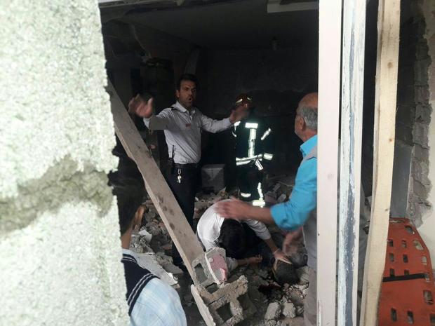 ریزش دیوار ساختمان، موجب مرگ جوان 27 ساله در کلانشهر رشت شد