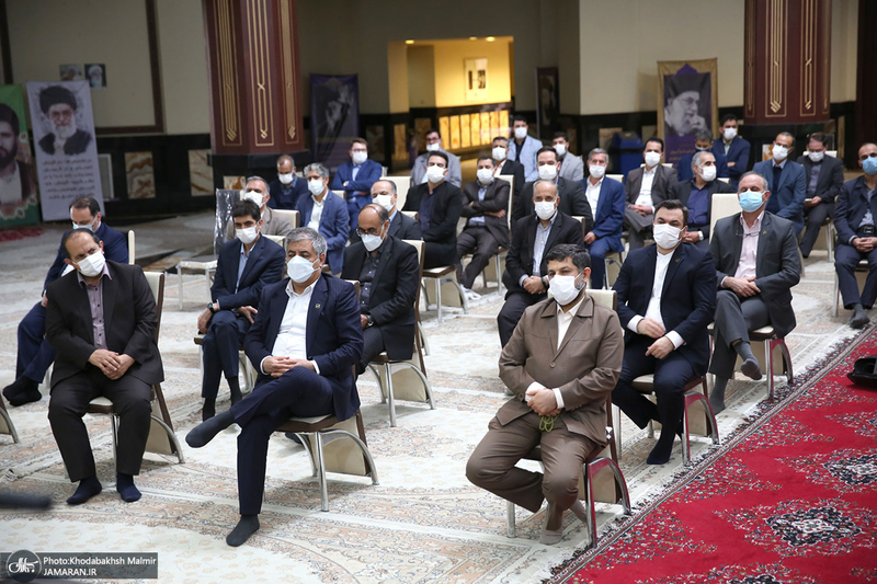 دیدار رئیس و کارکنان سازمان ملی استاندارد با سید حسن خمینی