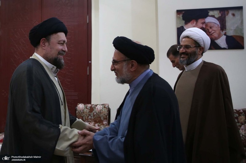 دیدار رئیس و کارکنان سازمان اوقاف و امور خیریه با سید حسن خمینی