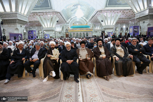 مراسم بزرگداشت چهاردهمین سالگرد رحلت همسر گرامی امام و بیست و هشتمین سالگرد ارتحال حاج سید احمد خمینی -2