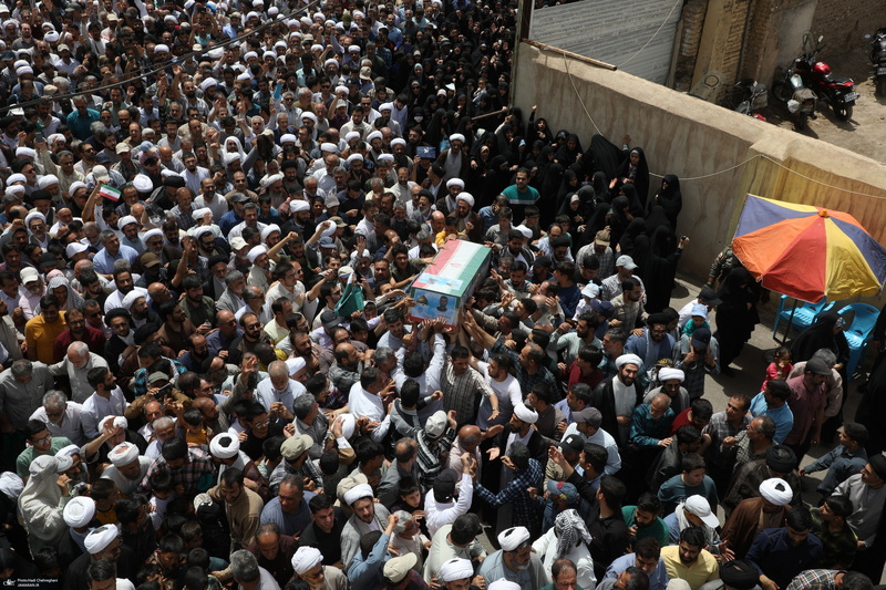 جمعه خشم و نصر و تشییع پنج شهید حمله رژیم صهیونیستی در قم