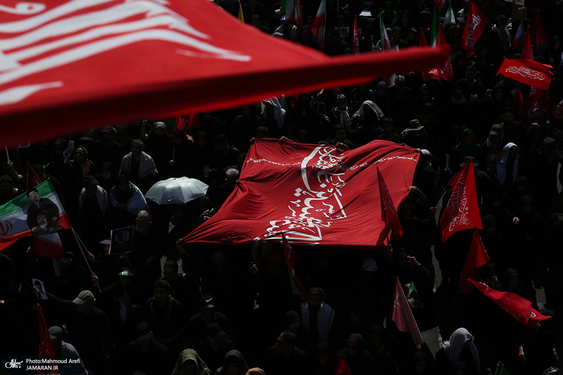 مراسم تشییع پیکر مطهر رهبر شهید انقلاب در تهران -4