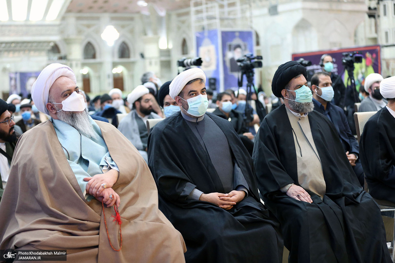 مراسم دوازدهمین سالگرد رحلت همسر گرامی امام و بیست و هفتمین سالگرد ارتحال سید احمد خمینی (ره)