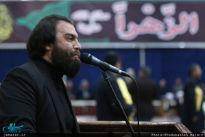 مراسم عزاداری شب شهادت حضرت زهرا(س) در حرم امام خمینی (س)