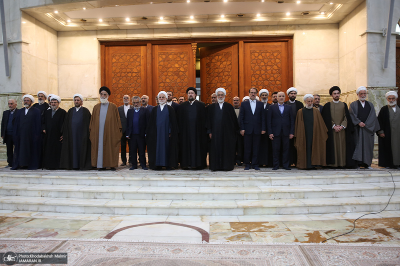 تجدید میثاق رئیس قوه قضاییه و مسئولان عالی قضایی با آرمان‌های حضرت امام (س)