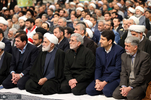 دیدار مسئولان نظام و سفرای کشورهای اسلامی با رهبر معظم انقلاب